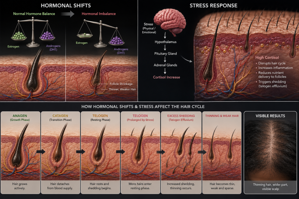 Hormonal Shifts & Stress Response